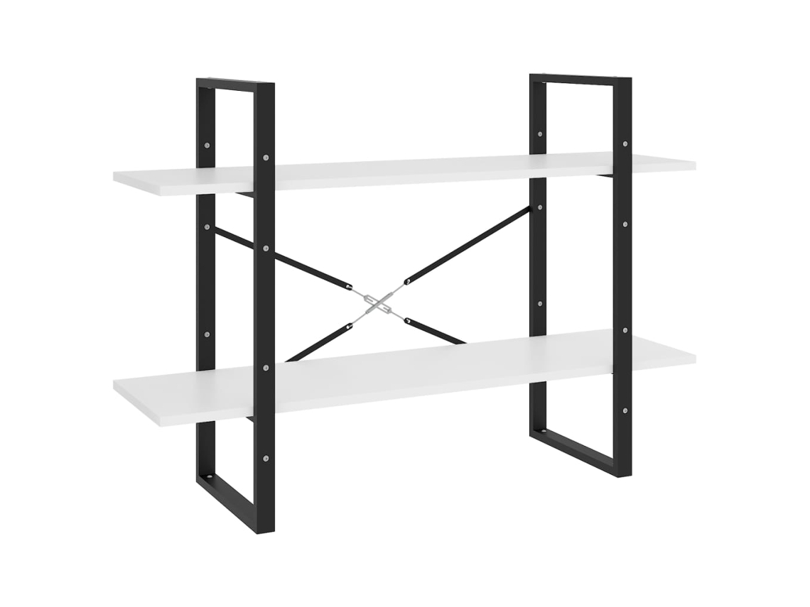 Book Cabinet, Book Cabinets Vidaxl Branco Madeira Processada (n/a)
