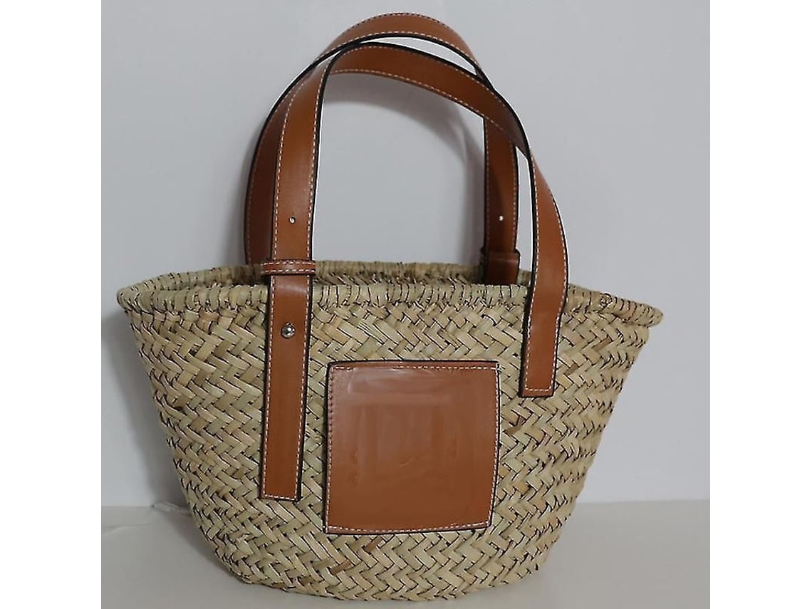 Bolsa de Paja 2026 para mulher, elegante, grande capacidade, para viagem e uso diário