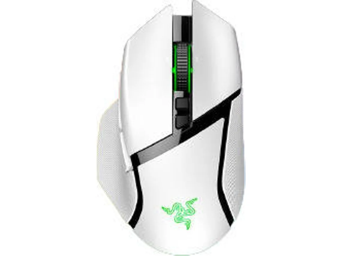 Rato Gaming RAZER Basilisk V3 Pro (Wireless - 30000 dpi - Ótico - Branco)