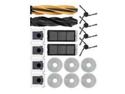 18 Pcs For X50 Ultra/x50 Master/l50 Pro Ultra Vacuum Roller Side Brush Hepa Filter Mop Pad Dust Bag