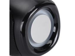 Caixa de som Bluetooth portátil 2x10W, IPX4, luz RGB, Bluetooth 5.3 com microfone e som HD | S/MARCA