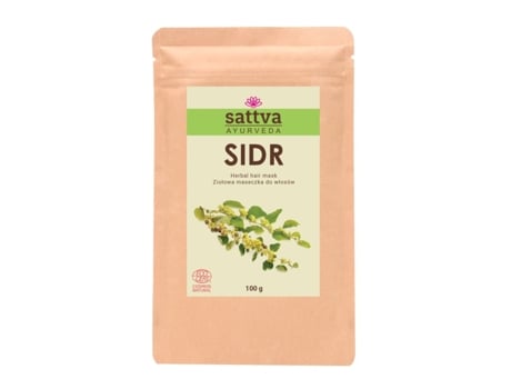 Herbal Sidr Revitalizing Hair Mask, 100g Premium Natural Hair Treatment Solution Sattva