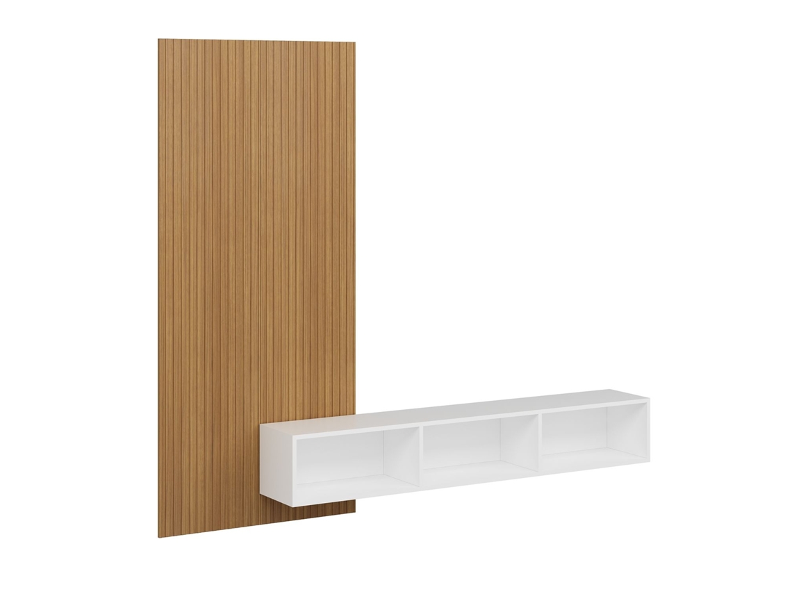 Móvel de TV com painel decorativo Rigel Venprodin