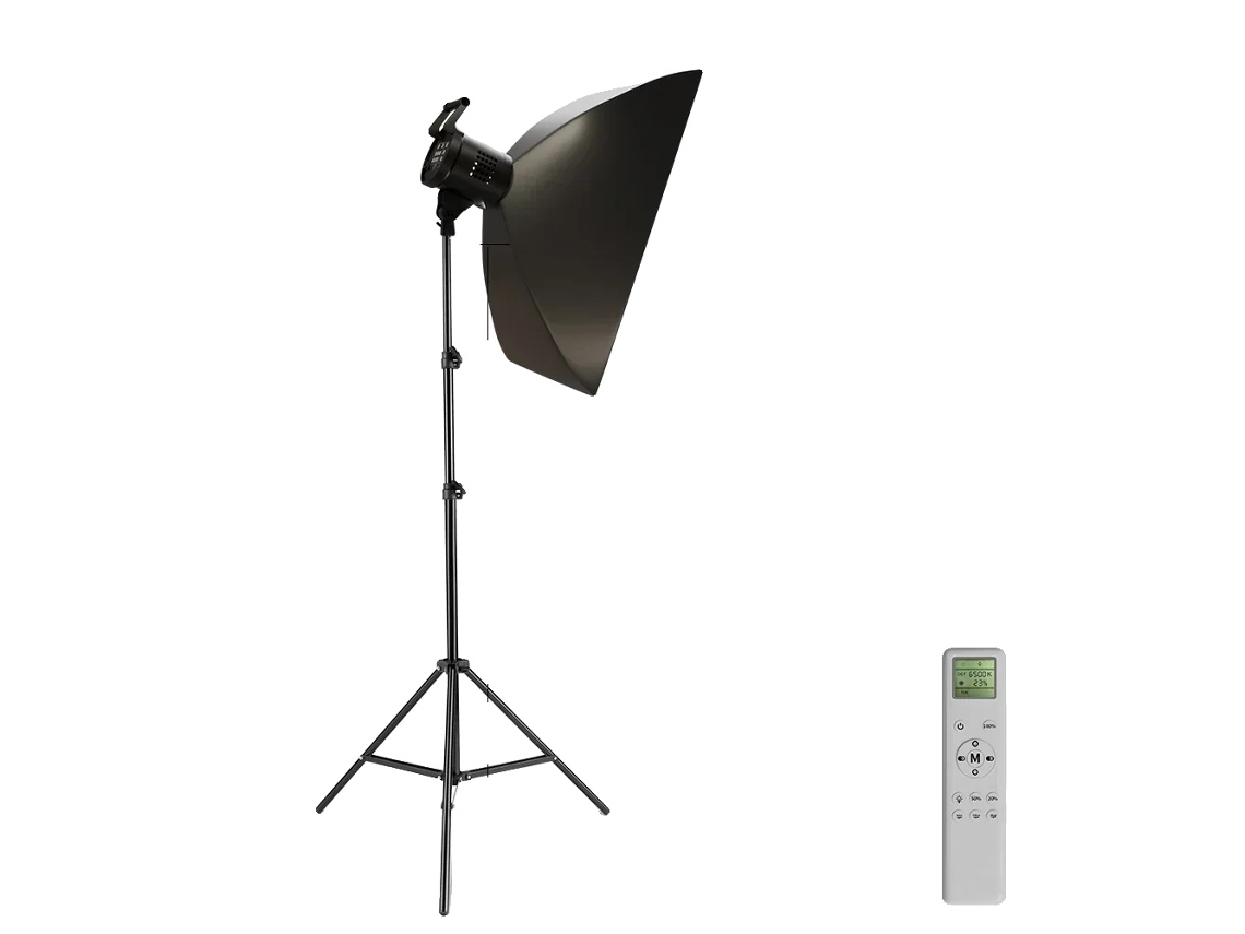 Suporte De Luz, Design Dobrável, Altura Ajustável, Softbox Tripé 60x90