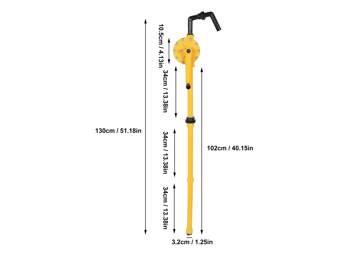 Bomba Manual De Barril De Elevação 3-5m 35lpm