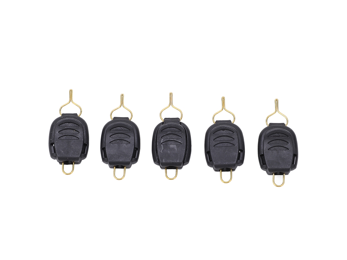 5 Parafusos de Linha de Pesca para Molinete Baitcasting Preto