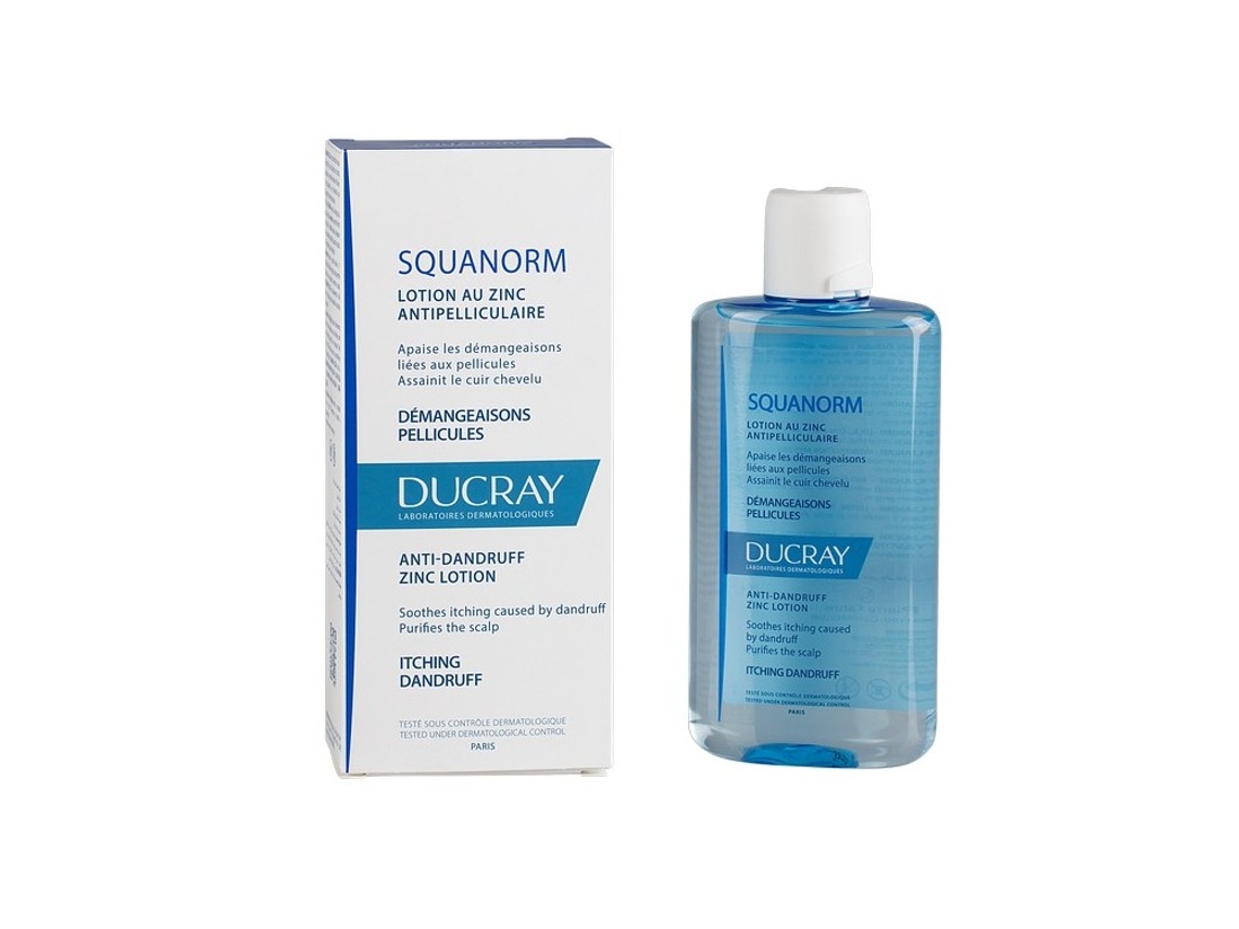 Creme Corporal DUCRAY Squanorm Loção Anticaspa com Zinco (200 ml)