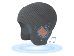 Rebe-gorro Bluetooth Unisex Invierno Gorro Com Orelhas Gorro Tecido Fones De Ouvido Sem Fio Microfone Alto-falantes Para Esqui Caminhada