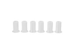 Kit Com 6 Juntas Laxiscreed Para Passagem De Cabo Starlink Na Parede, Plástico De Borracha, 7 Mm De Diâmetro