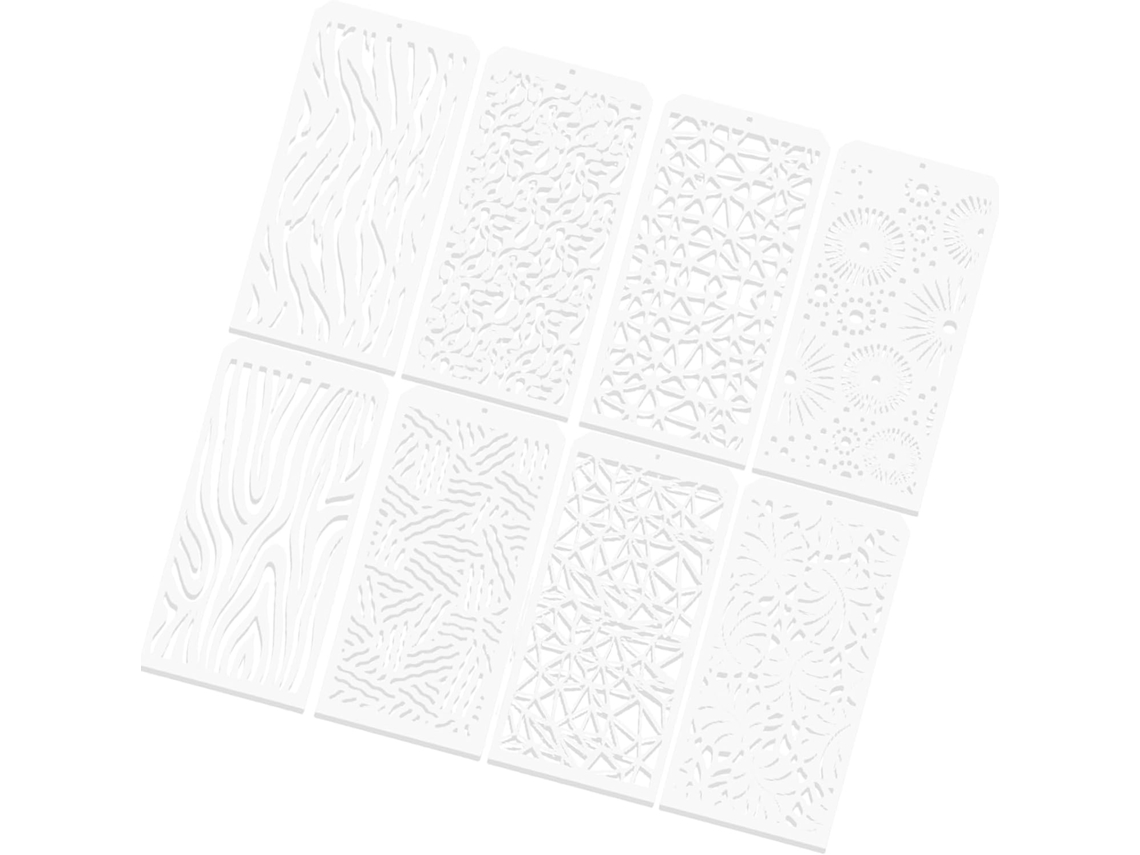 Estêncil seguro para crianças, feito de material de alta qualidade e precisão no corte, ideal para decoração de paredes, projetos escolares e arte.