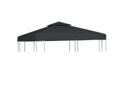 Gazebo Canopy,gazebo Canopies Vidaxl Cinzeto Tecido (3 X 3 M)