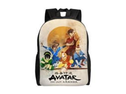 Mochila Escolar Avatar A Lenda De Aang Infantil Grande Para Escola, Escritório, Viagens E Atividades Ao Ar Livre Aquaforge
