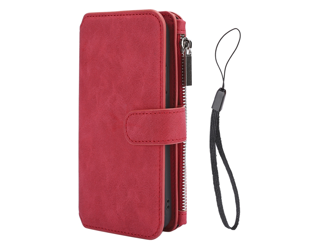 Capa de Couro para Celular Multifuncional Carteira LAXISCREED