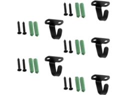 Gancho De Teto Em Liga Metálica Com Acessórios De Montagem Para Fixação Segura, Gancho Único De Montagem Superior Com