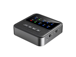 Transmissor Bluetooth e receptor de áudio 5.4, adaptador 2 EM 1, transmissor de áudio para aeronaves, conector de 3,5 mm.