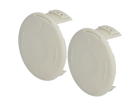 Capa de carretel Fdit 2 peças de tampas de carretel de plástico substituição 993373001 para aparador sem fio Ryobi FDIT