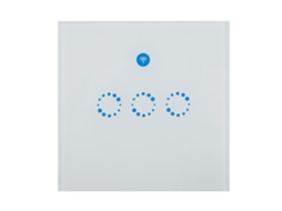 Laxiscreed Interruptor De Toque Inteligente Wifi Com Painel, Compatível Com Padrões Do Reino Unido E Europeus