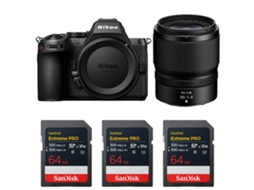 Z5 Ii + 50mm F/1.4 + 3 Sandisk 64gb Extreme Pro Uhs ii Sdxc + Ebook “20 Dicas para Fotos Que Impressionam” NIKON