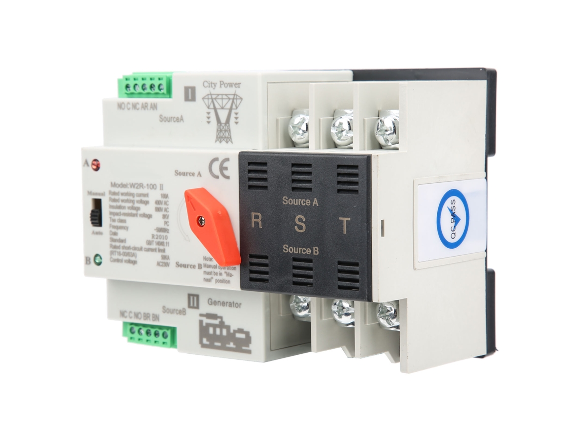 Chave De Transferência Automática Dual 3p 100a 50hz