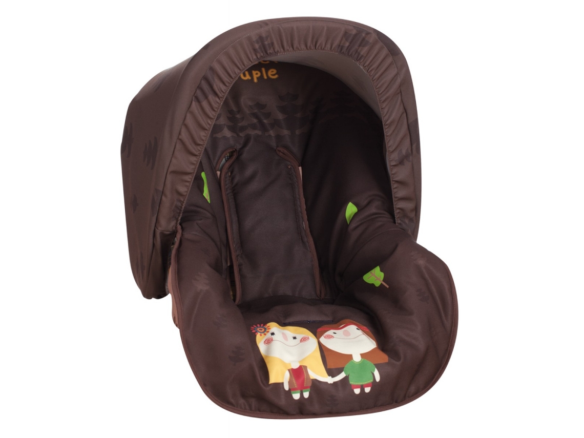 Grupo 0 Hippies Choco Hood para presente BABYLINE