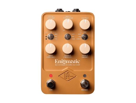 Uafx Enigmatic 82 Overdrive Special Amp Efeito Guitarra Universal Áudio