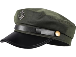 Chapéu De Capitão Confortável E Resistente Para Festas E Apresentações De Cosplay - Tamanho Único.