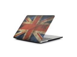 Macbook Pro 13 Polegadas 2016 A1706 A1708 Capa Protetora De Plástico Com Padrão Bandeira Britânica Brilvibera