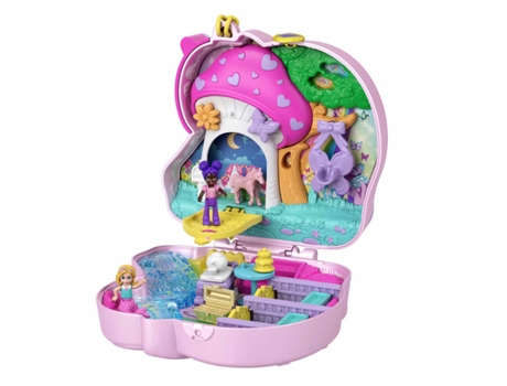 Polly Pocket Compact Set Unicorn Forest (Idade Mínima Recomendada: 4 anos)