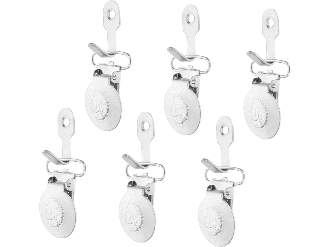 Galpada 6-suportes De Parede Para Colchas E Tapeçarias Com Clipes Plástico Antiderrapantes, Suporte Robusto Para