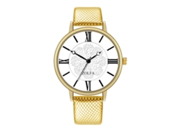 Reloj De Cuarzo Clásico Elegante Estilo Formal Unisex Pareja Regalo (oro)
