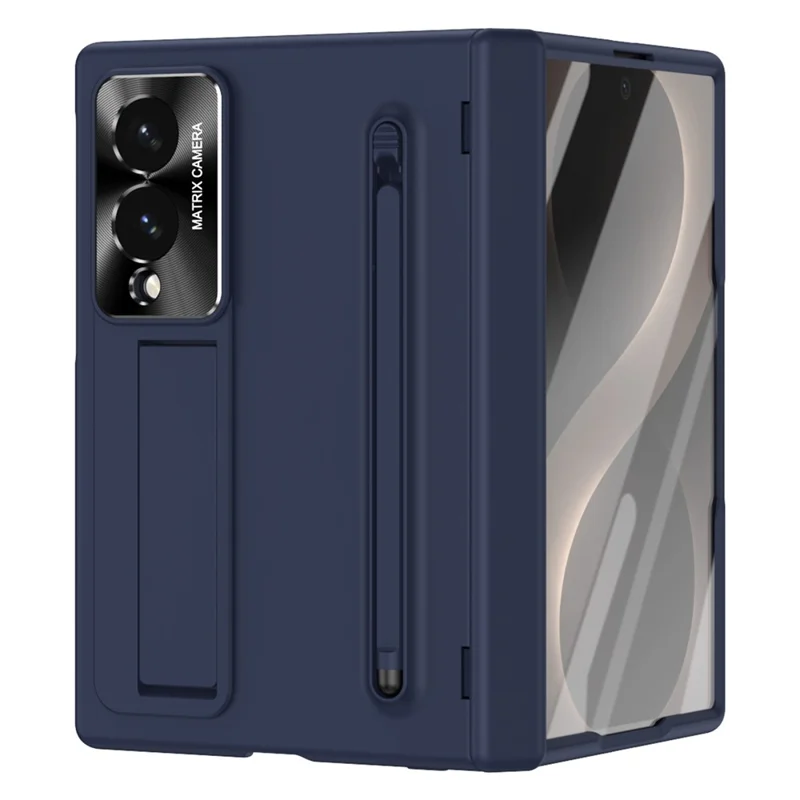 Capa EIFSON Para Samsung Galaxy Z Fold8, Com Suporte - Compatível - Azul