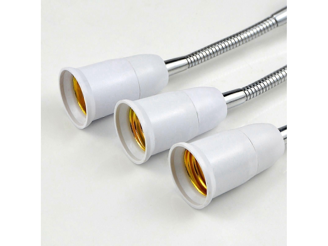 Extensor De Soquete E27 Para E27, Base De Suporte Para Lâmpada, Adaptador De Extensão