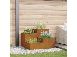Jardineira 80x80x60 Cm Em Aço Envelhecido Wsd511545 Lovely Home