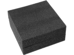 Inserts Mousse Epe Noire 2pcs Reembourrage Polyvalent Doublure D'emballage À Usage Quotidien,