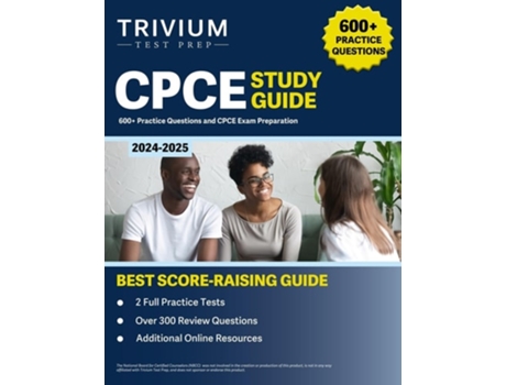Livro CPCE Study Guide 2024-2025 600 Practice Questions and CPCE Exam Preparation de Elissa Simon (Inglês)