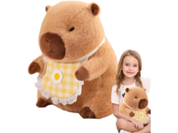 Animal Em Pelúcia Capivara,pelúcia Capivara,mignon Animal Em Pelúcia Capivara Com Bavoir | Oreiller Gokoco