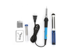 Conjunto De Soldador Eléctrico Com Mangueira Portátil E Temperatura Ajustável 60w