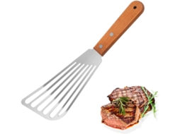 Espátula de Aço Inoxidável, Cozinha, Concha de Peixe, Espátula de Peixe Pequena, Espátula para Peixes e Redes com Cabo Ergonômico ZYBLSSBB