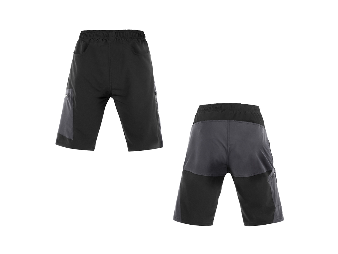 Calcinhas de Ciclismo Mali com espuma masculina respirável casual para mountain bike corrida outdoor