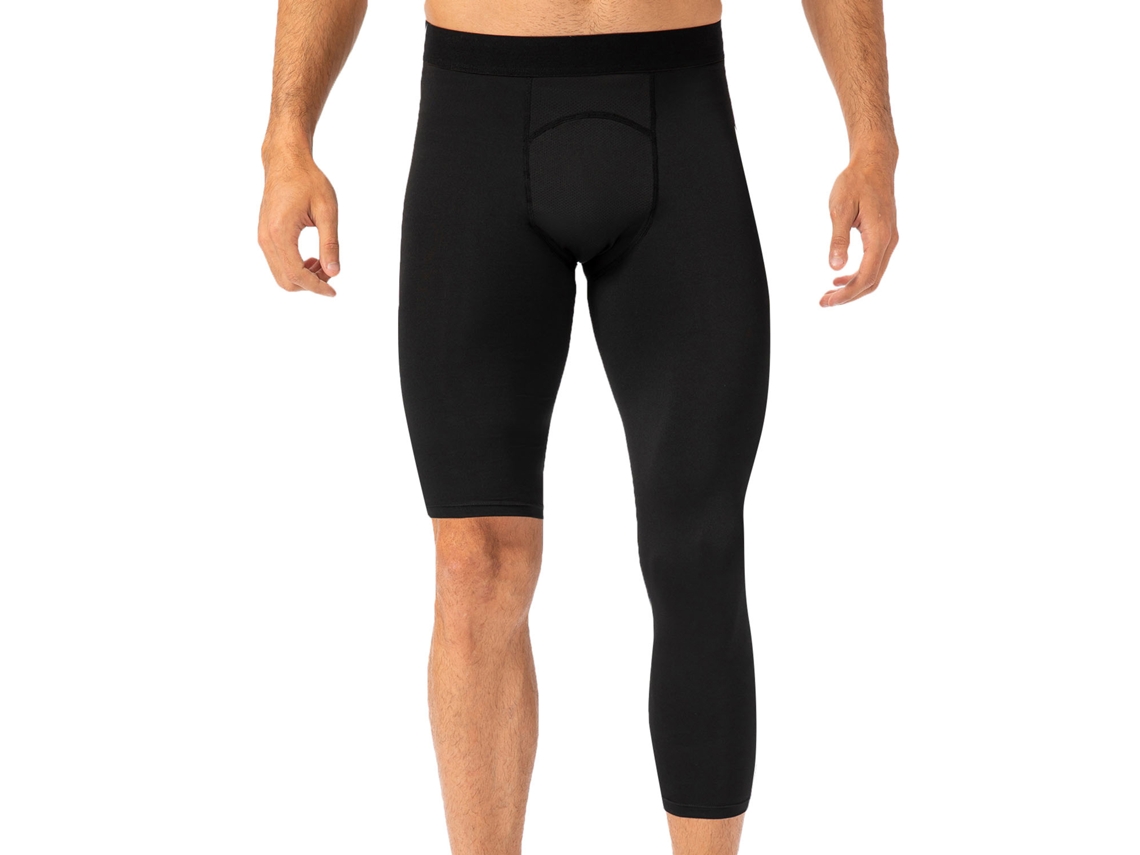 Calcinha De Uma Perna Para Basquete Legging Masculina Respirável Treinamento Fitness