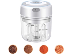 Mini Picador De Alho Elétrico, 250 Ml, Para Legumes
