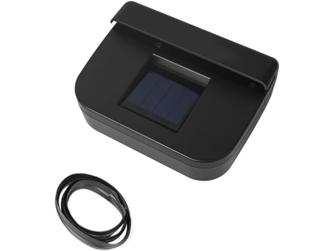 Ventilador Solar Para Carro - Resfriamento E Circulação De Ar