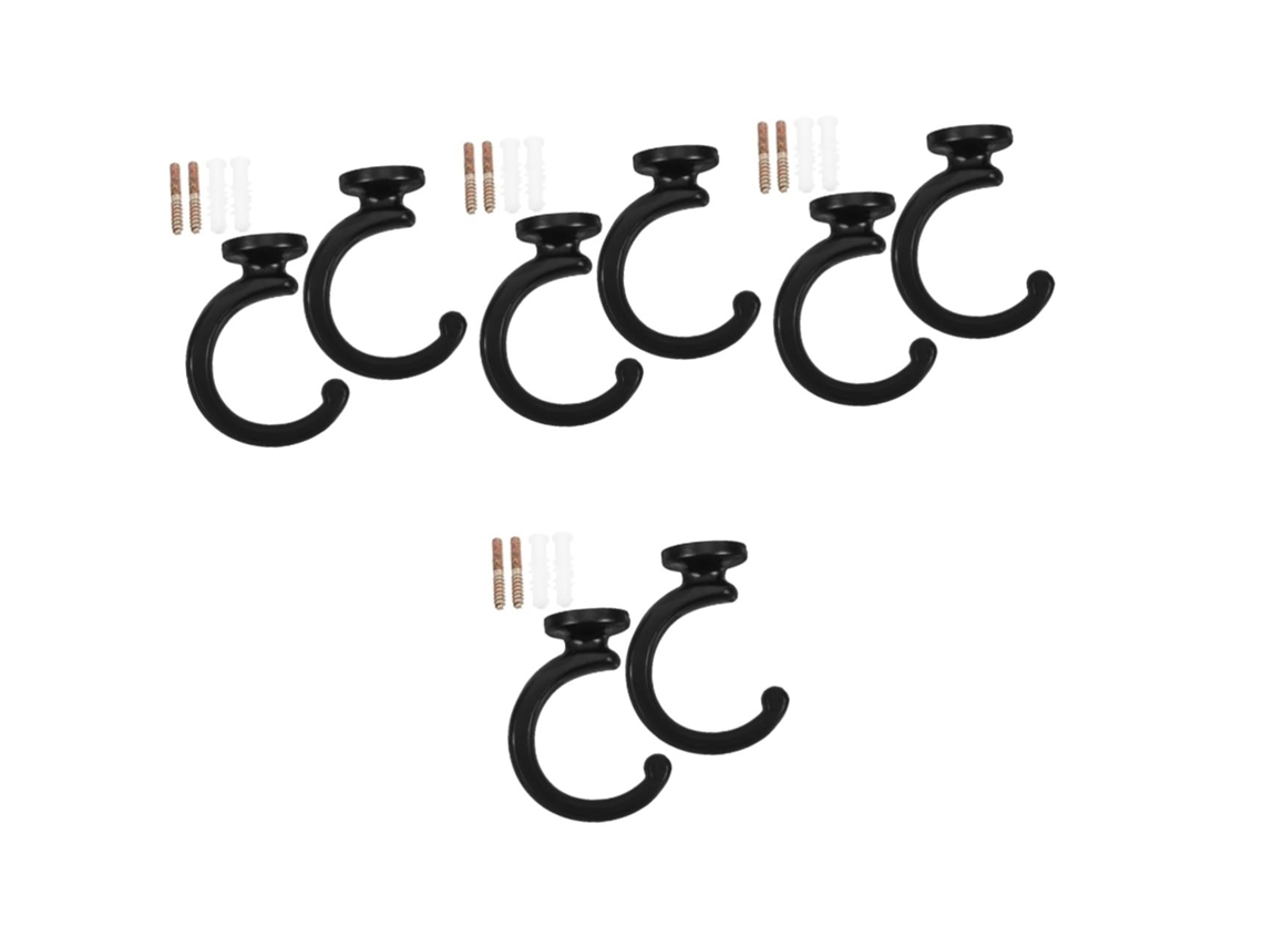 Conjunto 8 Cortinas, Com Antiderrapante Janelas