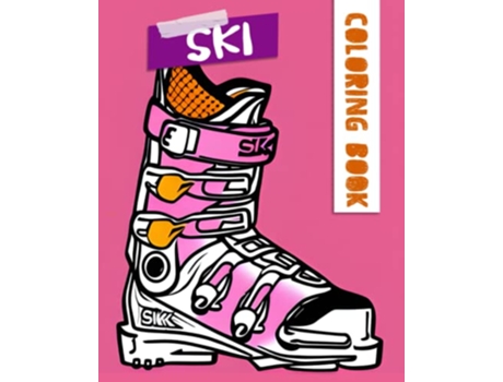 Livro Easy Flow Coloring Book Alpine SKI Art Livre de Coloriage Easy Flow Coloring Books de Sofs (Inglês)
