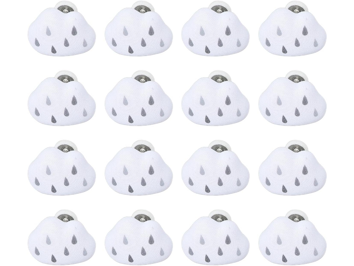Clipes Para Capa De Edredom 16 Peças, Fáceis De Instalar, Em Formato De Nuvem, Para Uso Doméstico, Coloridos