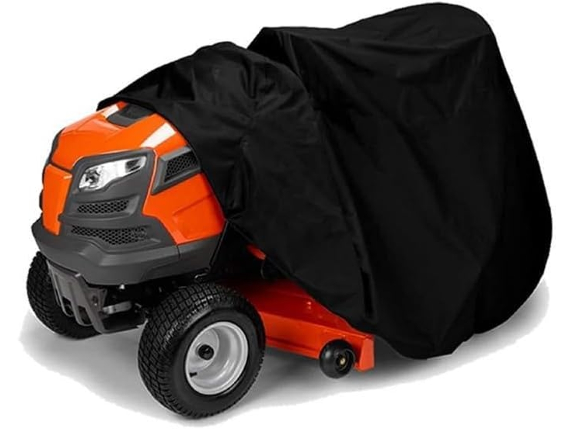 Capa Para Cortador De Grama Com Revestimento Prateado, Tecido Oxford 210d 420d Impermeável, Resistente A Raios Uv