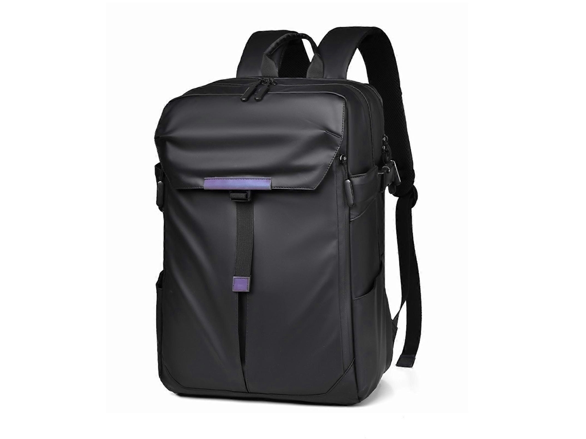 Mochila Para Computador De 17,3 Polegadas Para Homens E Mulheres, Com Tecido Repelente À Água, Multiuso, Preta.