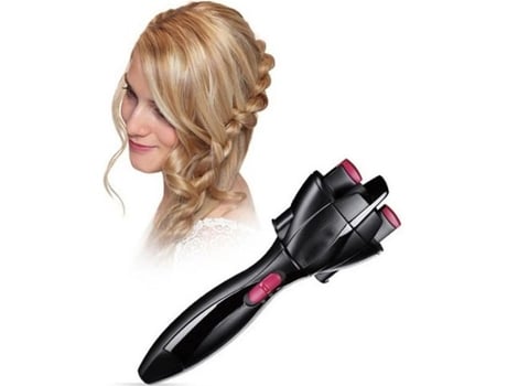 Máquina automática de ondulação de cabelo profissional, modelador rápido, elétrico, trança inteligente, trançado, modelador de cabelo ou GLAM