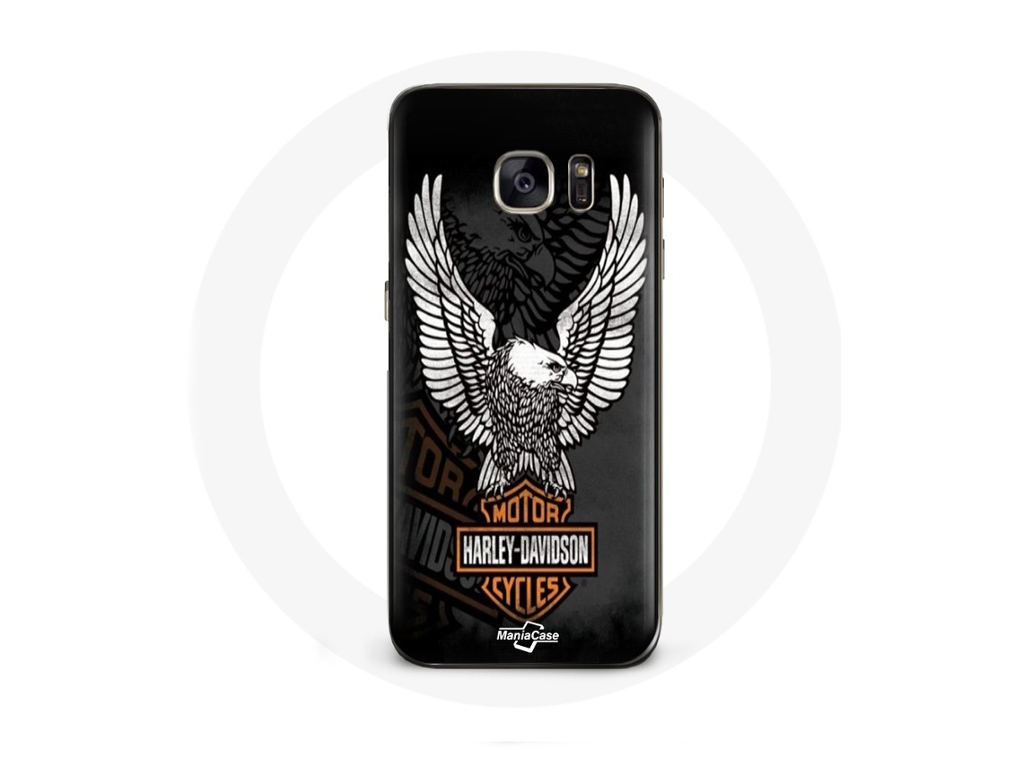 Capa para Samsung Galaxy S6 Logotipo da águia Harley Davidson