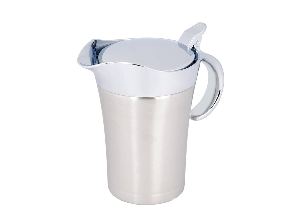 Vasilhame de Molho Gravy 750ml Aço Inoxidável | S/MARCA